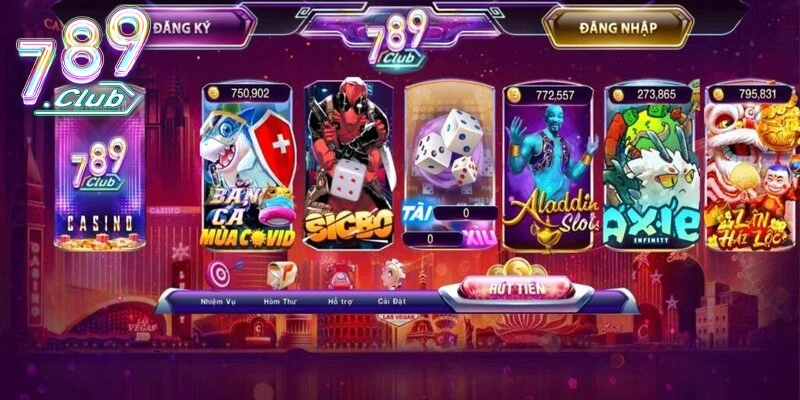 Game bài mới nhất 789CLUB có đồ họa nịnh mắt, tính năng hiện đại Game bài mới nhất 789CLUB có đồ họa nịnh mắt, tính năng hiện đại