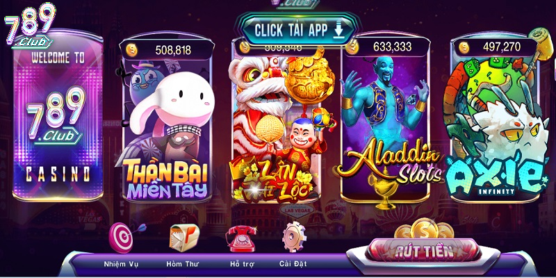 Kho nổ hũ 789CLUB đa dạng Kho nổ hũ 789CLUB đa dạng